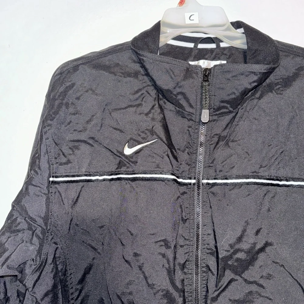 90’s Vintage Nike Team Sports White Tag Heavy Nylon Jacket